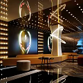 Modern Rest Area Hotel Rest Area 3d model