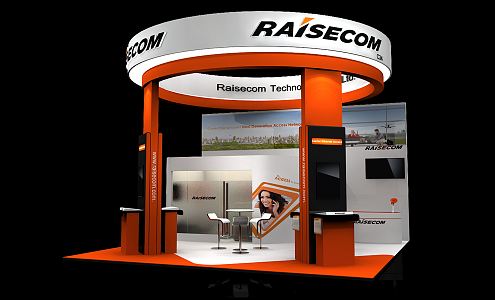 Modern Exhibition Workers' Fair Booth Exhibition Hall Exhibition Temporary Exhibition Expo 3d model