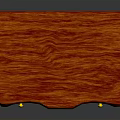 Elegant Red Wooden Chest of Drawers With Multiple Drawers And Yellow Knobs