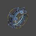 Sci-Fi Jump Gate 3d model