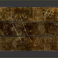Rustic Wooden Furniture Table With Textured Surface And Four Sturdy Legs