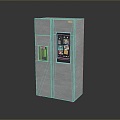 Refrigerator Refrigerator Single Door Refrigerator Double Door Refrigerator Small Refrigerator Household Refrigerator Household Appliances Household Appliances 3d model