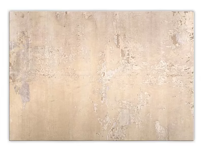 Vintage Square Rug With Distressed Beige Texture For Living Room Decor 3d model