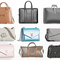 Stylish Bags With Different Styles Leather Fabric Materials And Trendy Designs