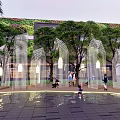 Modern pavilion structure pavilion landscape small building landscape sketch gallery frame landscape pavilion water beach 3d model
