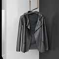 Modern Wardrobe Interior With Full Length Mirror Hanger Hooks And Wooden Storage Drawers
