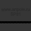 White Spiral Component With Continuous Curved Structure And Smooth Surface