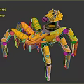 Machine Scorpion Mecha Scorpion Science Fiction Scorpion Cartoon Scorpion Anime Scorpion 3d model