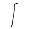 Heavy Duty Metal Hardware Tool Long Curved Textured Bar for Industrial Applications