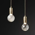 Elegant Brass Pendant Lights With Patterned Glass Shades Illuminated Design