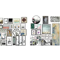 Diverse Wall Art Collection With Various Shapes And Decorative Styles For Home Decor