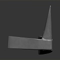 Hammer Horn Hammer Hammer Nail Rinker Hammer Hammer Hammer Hammer Rusty Hammer 3d model