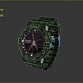 Black CASIO Sport Watch With Rubber Strap Luminous Dial And Outdoor Design
