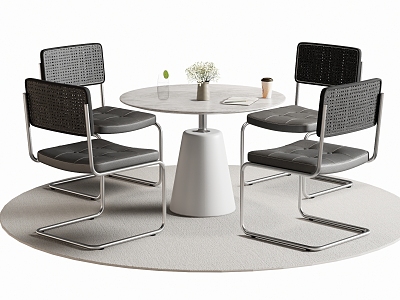 Leisure Table and Chair Negotiation Table and Chair Dining Table and Chair model