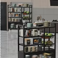 Modern Kitchen Cabinets For Efficient Storage And Organization 3d model