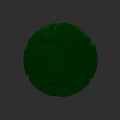 Military Green Spherical Weapon With Tactical Design And Textured Surface
