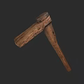 Rustic Wooden Hammer With Natural Grip Handle For Daily Household Tasks