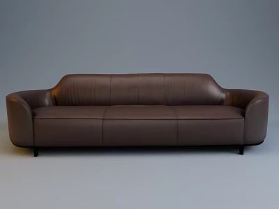 Modern Three-Seat Sofa 3d model