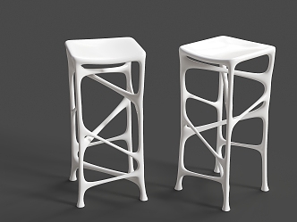 Bar Stool Special-shaped High Stool Special-shaped Bar Stool Special-shaped Negotiation Stool 3d model