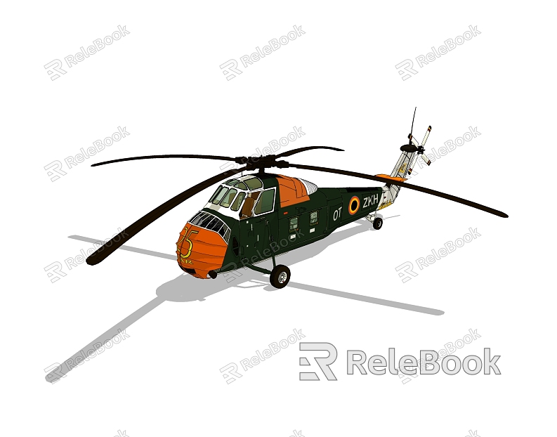 Modern Helicopter model