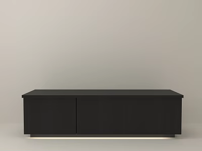 Modern Minimalist Front Desk Reception Desk Solid Wood Front Desk Metal Front Desk Light Strip Front Desk Black Hotel Lobby Shop Business 3d model