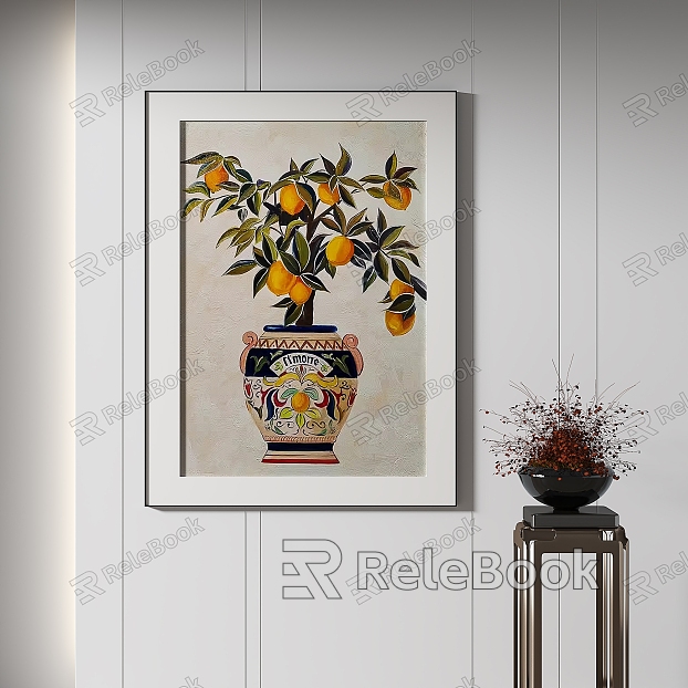 New Chinese Decorative Painting model