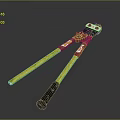 Professional Hardware Tool Red And Yellow Handle Crimper Pliers For Electrical Wire Crimping Work