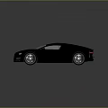 Black Bugatti Sports Car With Sleek Design And Glossy Exterior Finish
