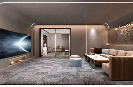 Modern AV Room Home AV Room Audiovisual Room Audiovisual Room Cinema Audiovisual Room 3d model