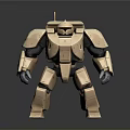 Robot Assistant Small Robot Butler Robot Butler Figure Game Figure 3d model