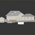 Modern Detached Villa With Courtyard Swimming Pool Lawn And Architectural Design