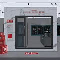ZEKIN Doors And Windows Mall Store Showroom With Modern Glass Door