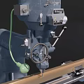Vertical milling machine Milling machine 3d model