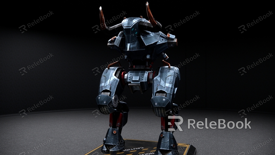 Modern robot science and technology sense combat mecha toy ornaments model