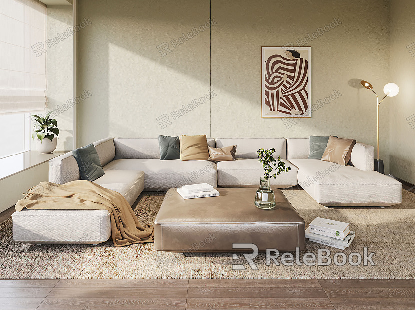 Polis Sofa Modern Corner Sofa model