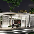 Residential Landscape With High Rise Buildings Lush Greenery Trees Lawns And Leisure Seating Areas