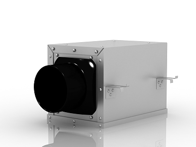 Modern air conditioning fan 3d model