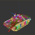 Light Tank Light Armored Modern Tank Modern Tank World War II Tank World War I Tank Heavy Tank 3d model