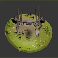 Game Environment Game Scene Fairy Tale Scene Fairy Tale Magic Scene Magic Item Fantasy Scene 3d model