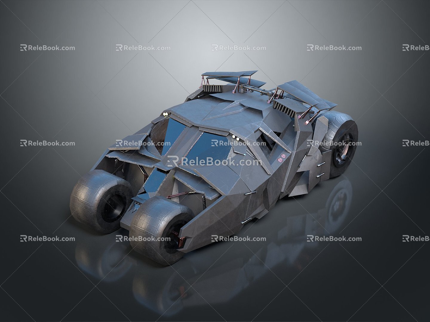 Batman Chariot Suspension Car Future Flying Car Future Car Flying Car Sci-fi Flying Car 3d model