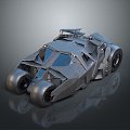 Batman Chariot Suspension Car Future Flying Car Future Car Flying Car Sci-fi Flying Car 3d model