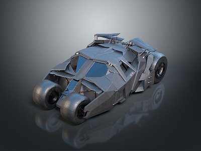 Batman Chariot Suspension Car Future Flying Car Future Car Flying Car Sci-fi Flying Car 3d model