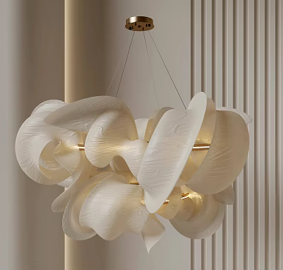 Chandelier Chandelier Living Room Chandelier Villa Chandelier Art Chandelier Multi-head Chandelier New Chandelier 3d model