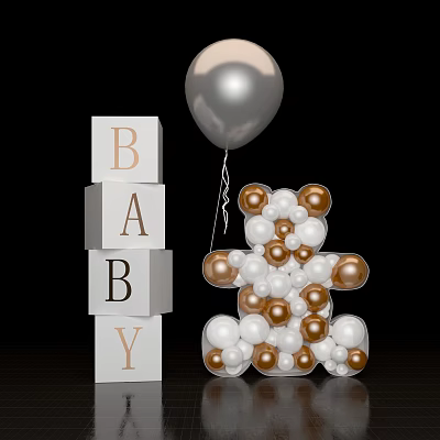 Modern Beauty Chen 3d model