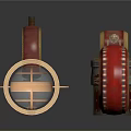 Traditional Household Decorative Drums And Ornamental Circular Crafts
