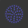 Modern Star Shaped Crystal Chandeliers with Hanging Design for Interior Decorative Lighting