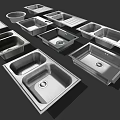 Stainless Steel Kitchen Sinks With Various Styles And Modern Design For Home