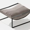 Modern Shoe Changing Stool Square Stool Low Stool 3d model