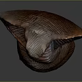 snake cobra venomous snake python reptile cold-blooded animal reptile 3d model