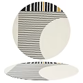 Round carpet 3d model